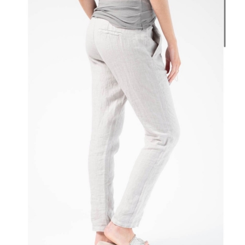 Women's Light Gray Drawstring Pants - image 3